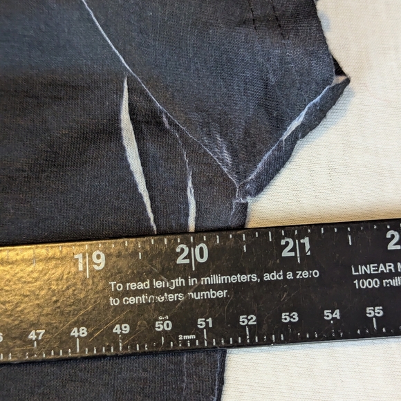 Texas Candy Skull Bling Sweet Gisele Day Of The Dead Sparkle Black Blouse XXL - Picture 8 of 8